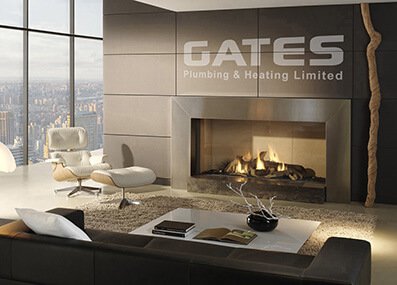 Gates Heating leaflet design