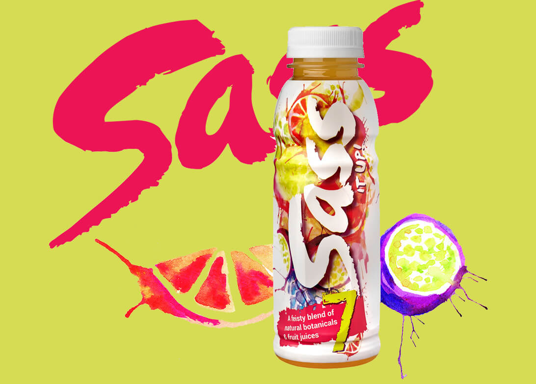 Sass graphic logo design packaging designs
