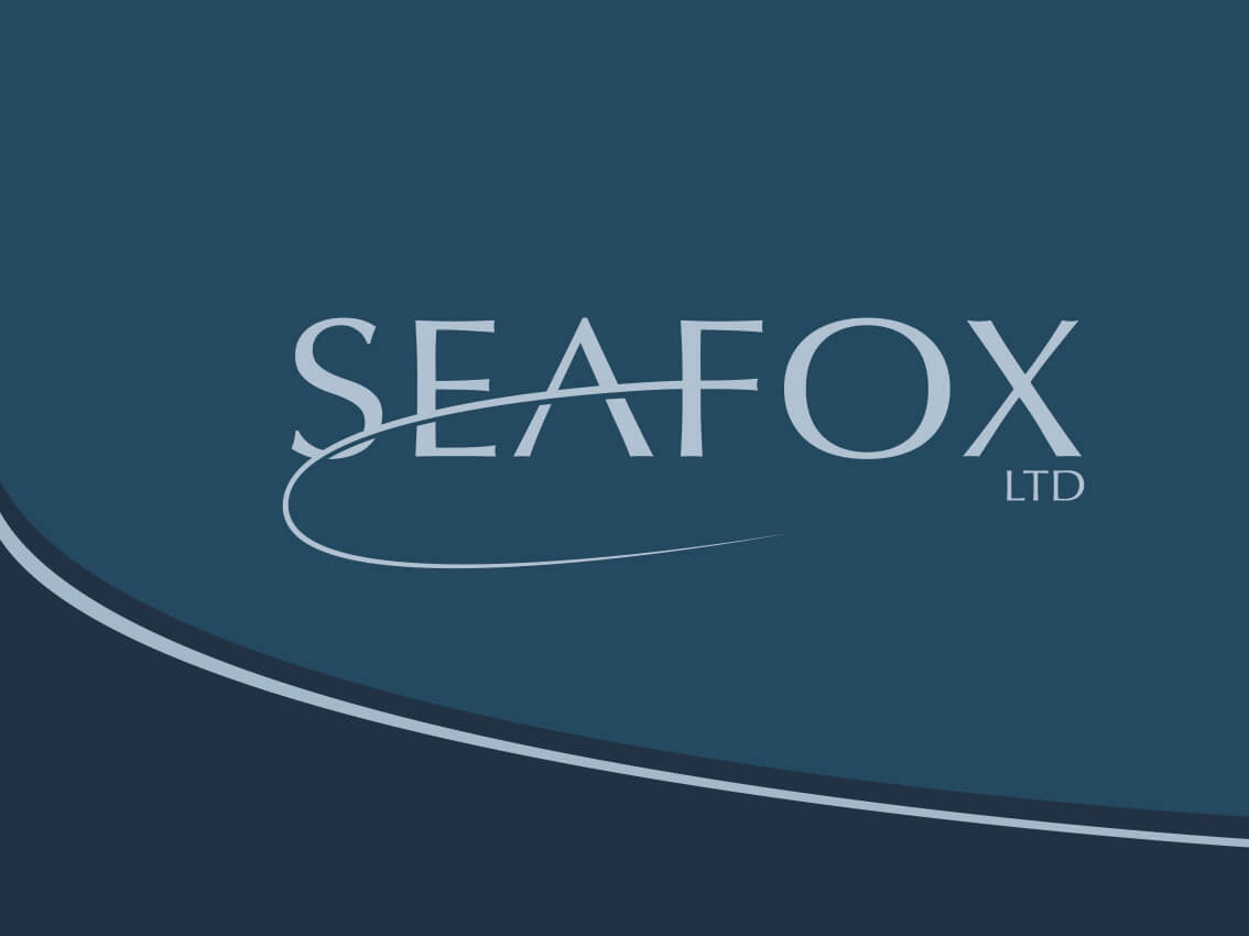 Seafox logo graphic design branding identity designer in Bedfordshire, Leighton Buzzard, Milton Keynes, Luton, Tring, Hockliffe, Dunstable and Eton Bray